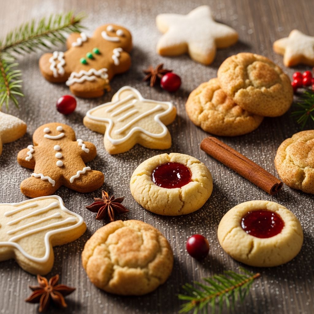 Celebrate the holidays with these delicious, low-carb Christmas cookies that won't spike blood sugar levels.