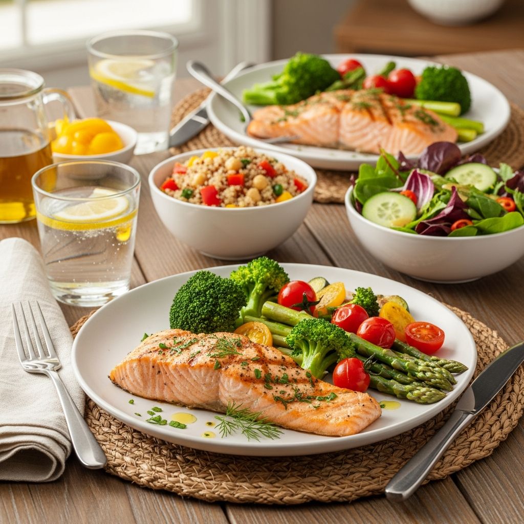 Delicious, heart-healthy dinners that support diabetes management and blood pressure control with the DASH diet.