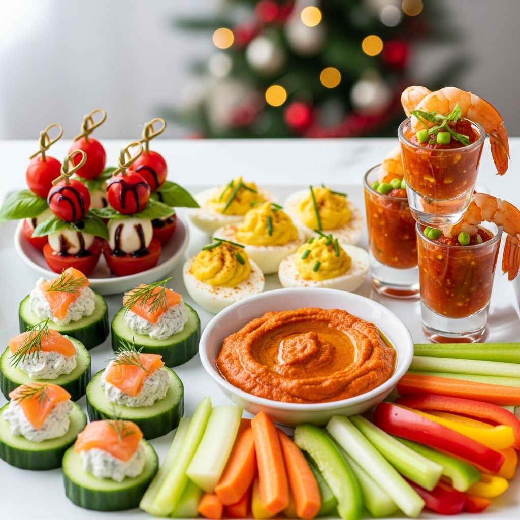 Diabetes-Friendly Festive 5-Ingredient Appetizer Recipes Celebrate the holidays with these easy, diabetes-friendly appetizers using just 5 ingredients each for guilt-free festive snacking.