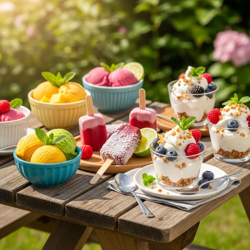 Satisfy your summer sweet tooth with these refreshing, low-carb frozen treats designed for blood sugar management.