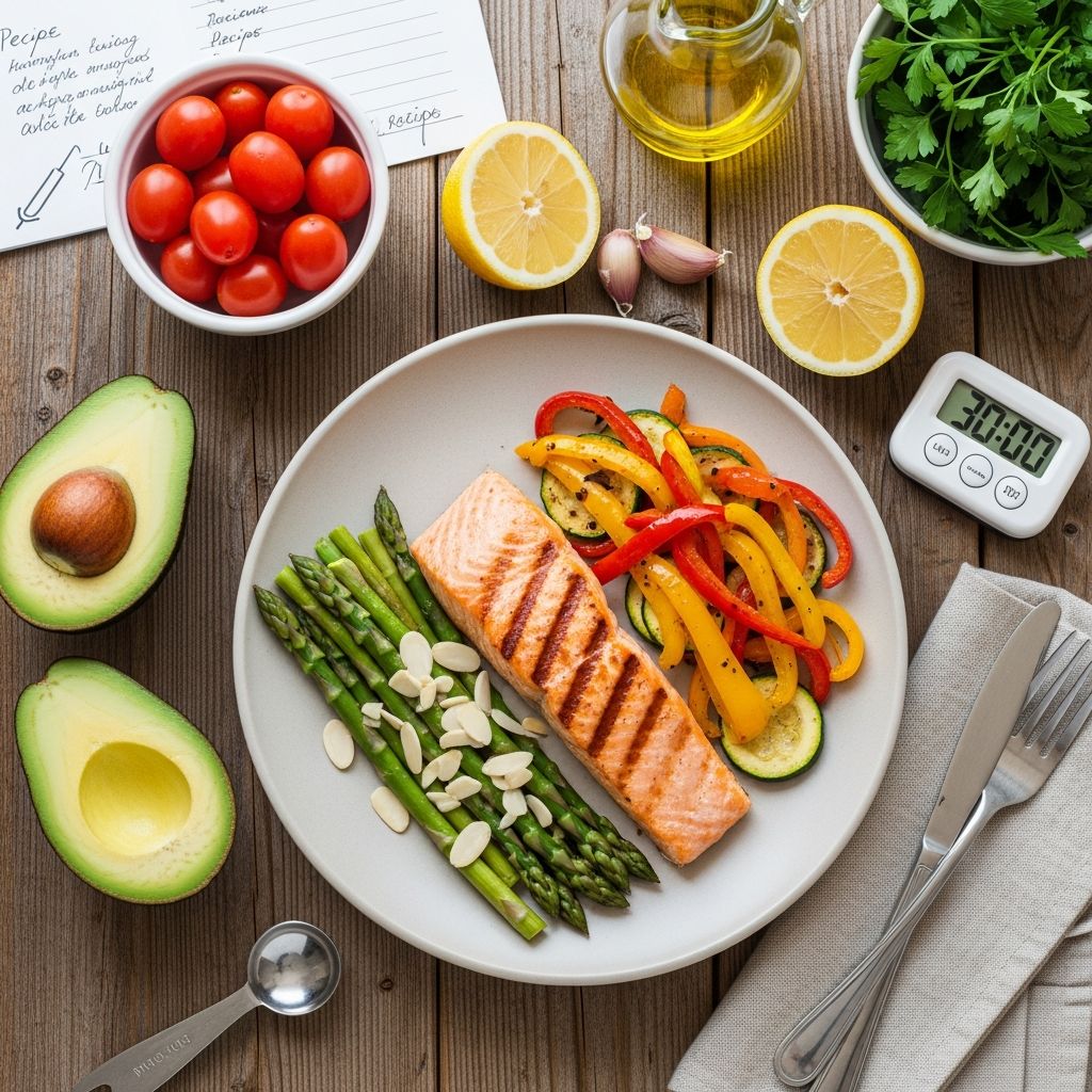 Quick, delicious low-carb dinner recipes ready in 30 minutes or less to help manage diabetes effectively.