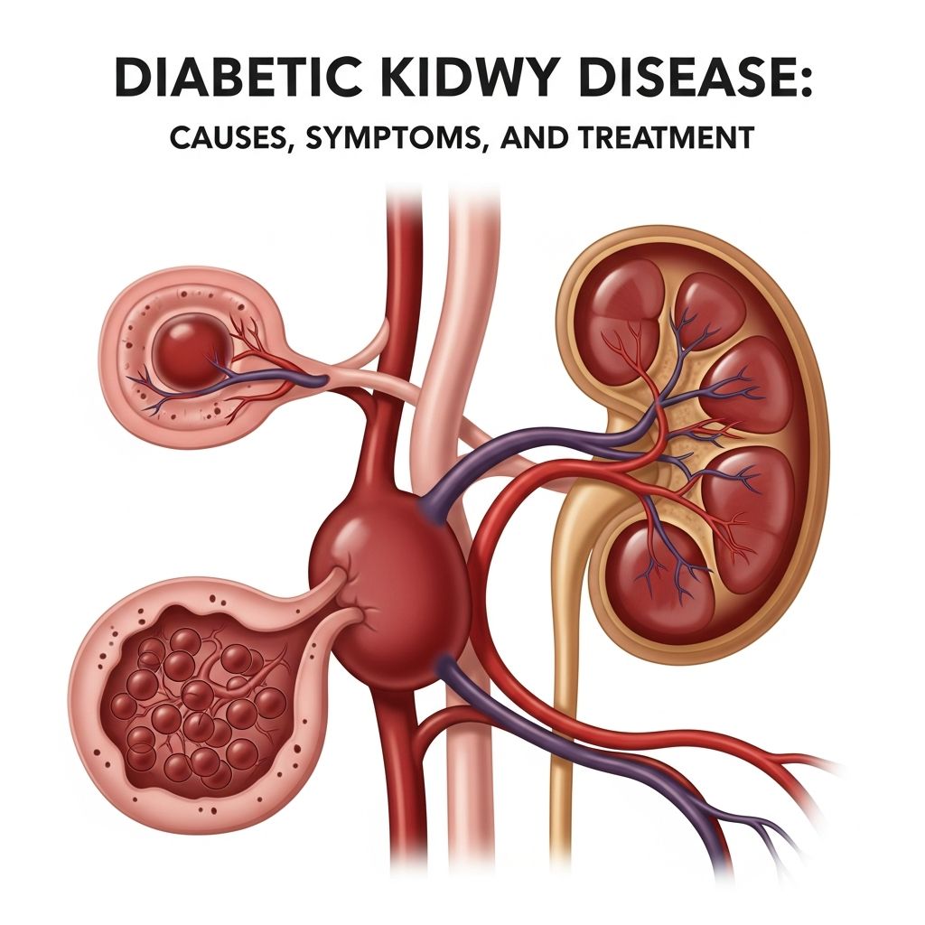Understanding diabetic kidney disease: symptoms, prevention strategies, and treatment options for diabetes patients.