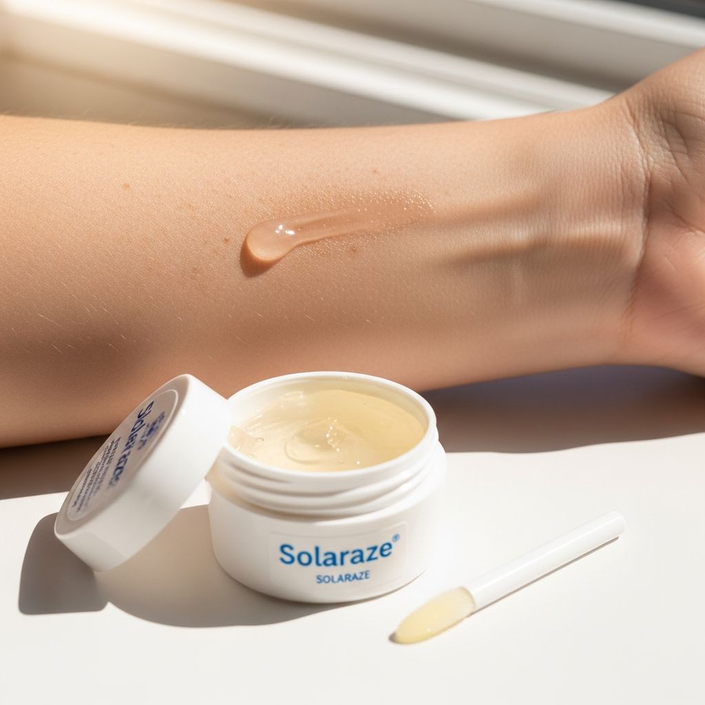 Complete guide to using Solaraze diclofenac gel for treating actinic keratosis and sun-damaged skin.
