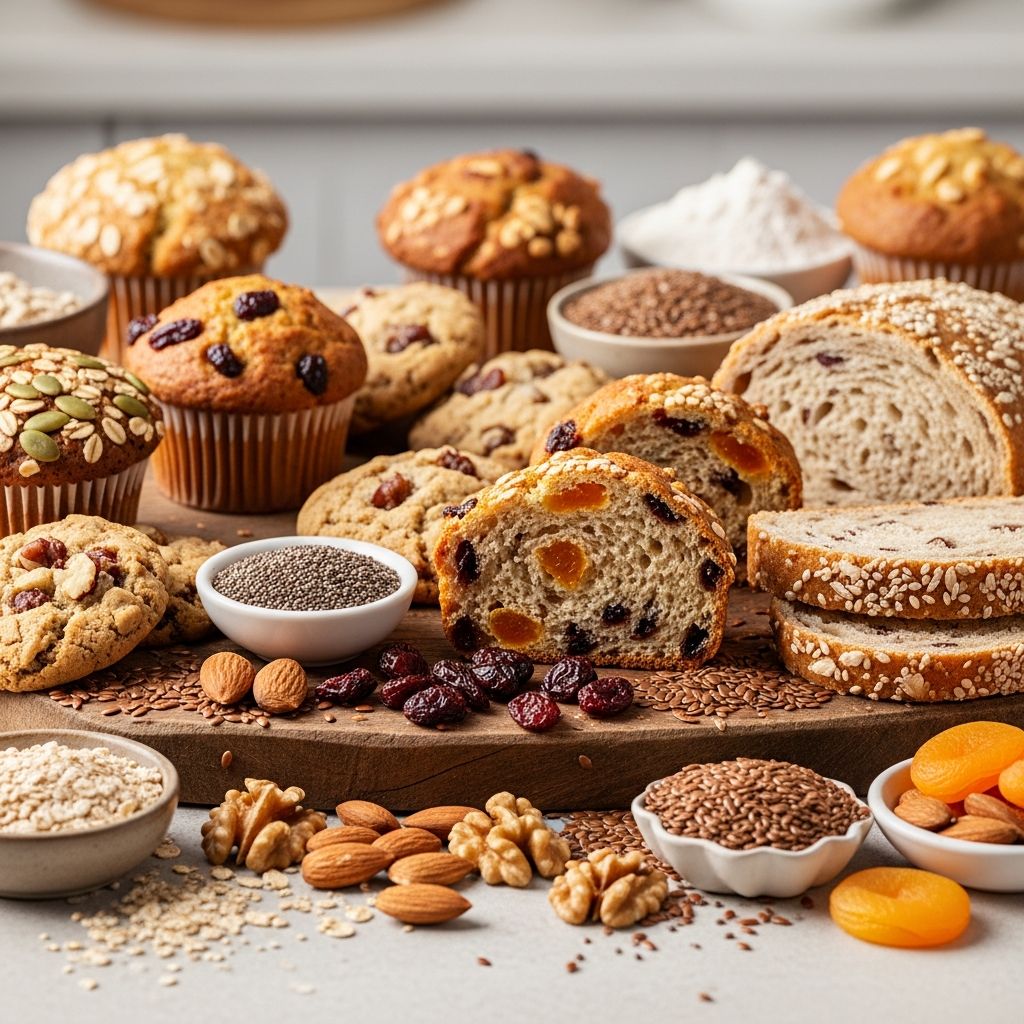 Boost your fiber intake with these 18 delicious baked goods recommended by dietitians for better digestion and heart health.