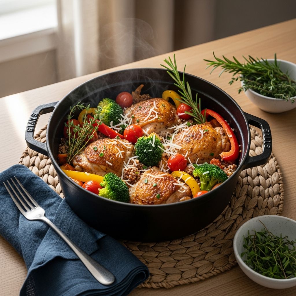 Discover 30 easy one-pot dinners endorsed by dietitians for nutrition, flavor and effortless weeknight cooking.