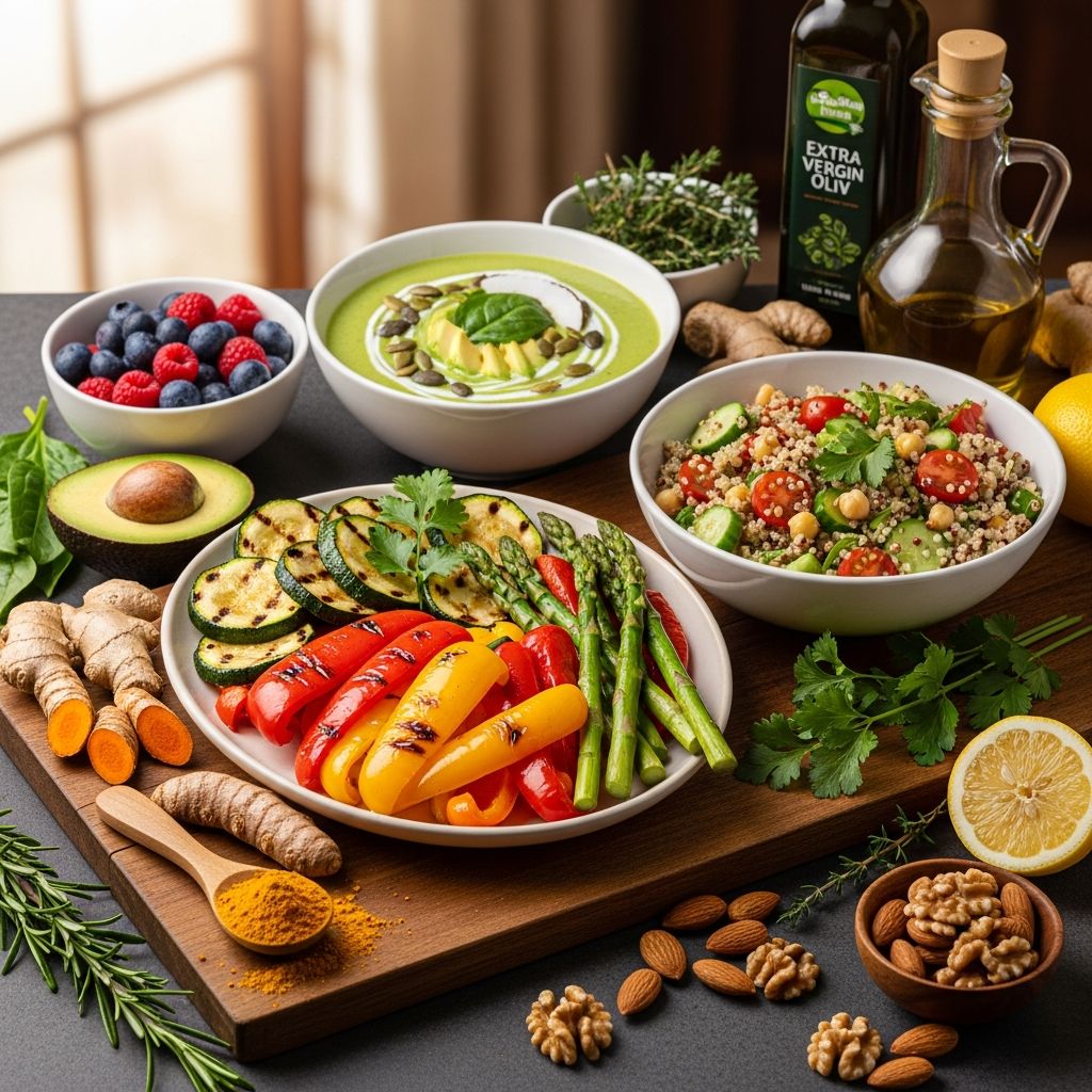 Discover 30 dietitian-approved vegetarian recipes packed with anti-inflammatory ingredients to reduce inflammation and boost health.