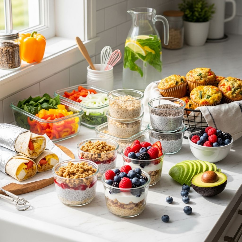 20 nutritious make-ahead breakfast recipes approved by dietitians to simplify your hectic mornings while keeping you fueled all week long.