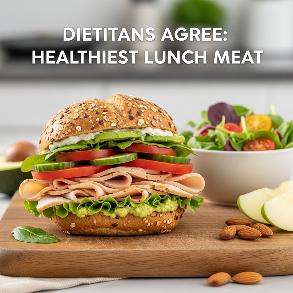 Discover the healthiest lunch meats recommended by dietitians, with tips on choosing lean, low-sodium options for better nutrition.