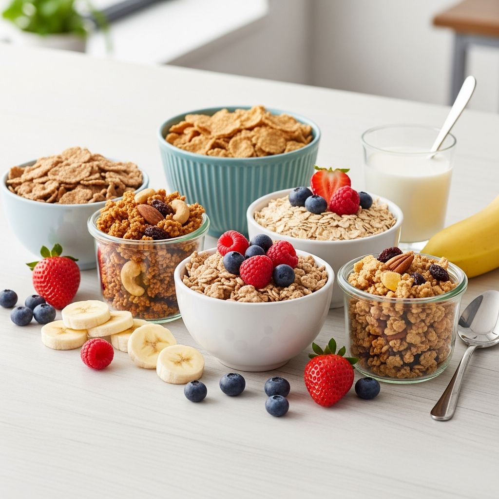 Discover the best healthy cereals recommended by registered dietitians for balanced breakfasts packed with fiber, protein and minimal sugar.