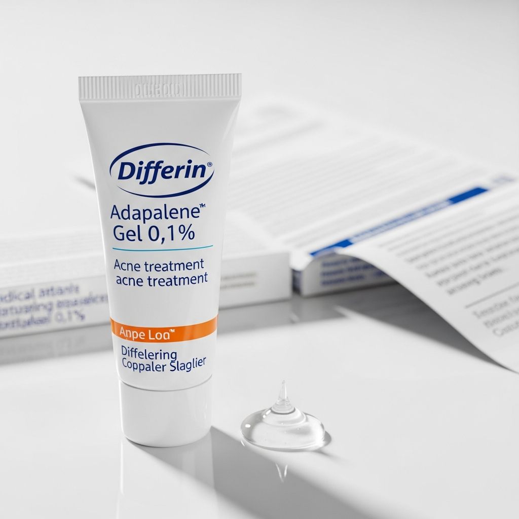 Discover everything about Differin Adapalene Gel, the powerful OTC retinoid for clearing acne, preventing breakouts, and improving skin texture.