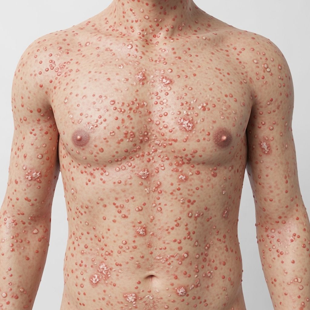 Comprehensive guide to understanding, diagnosing, and managing disseminated secondary eczema, a widespread complication of primary skin conditions.