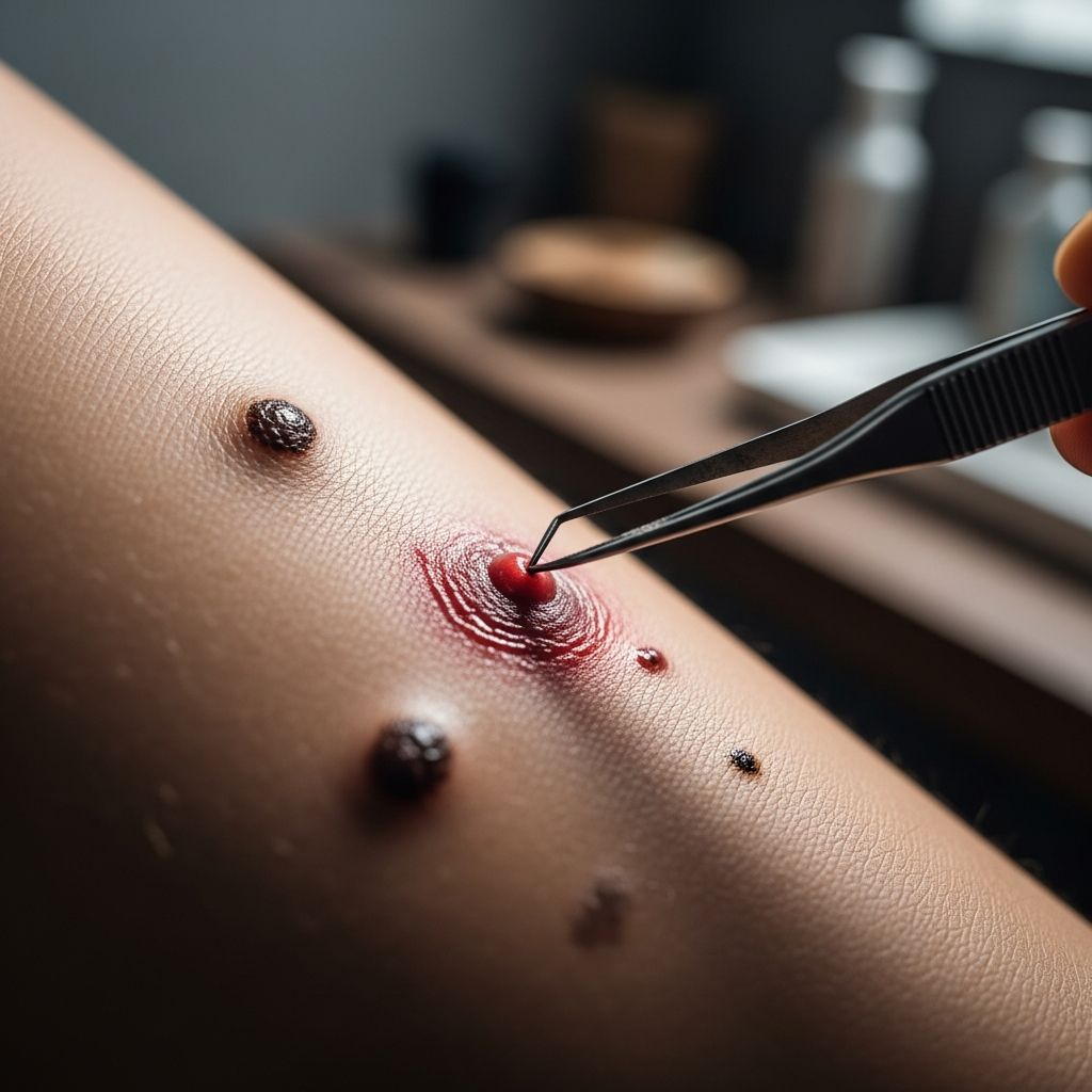 Discover the serious health risks of DIY mole removal and why professional dermatological care is essential for safety and accurate diagnosis.