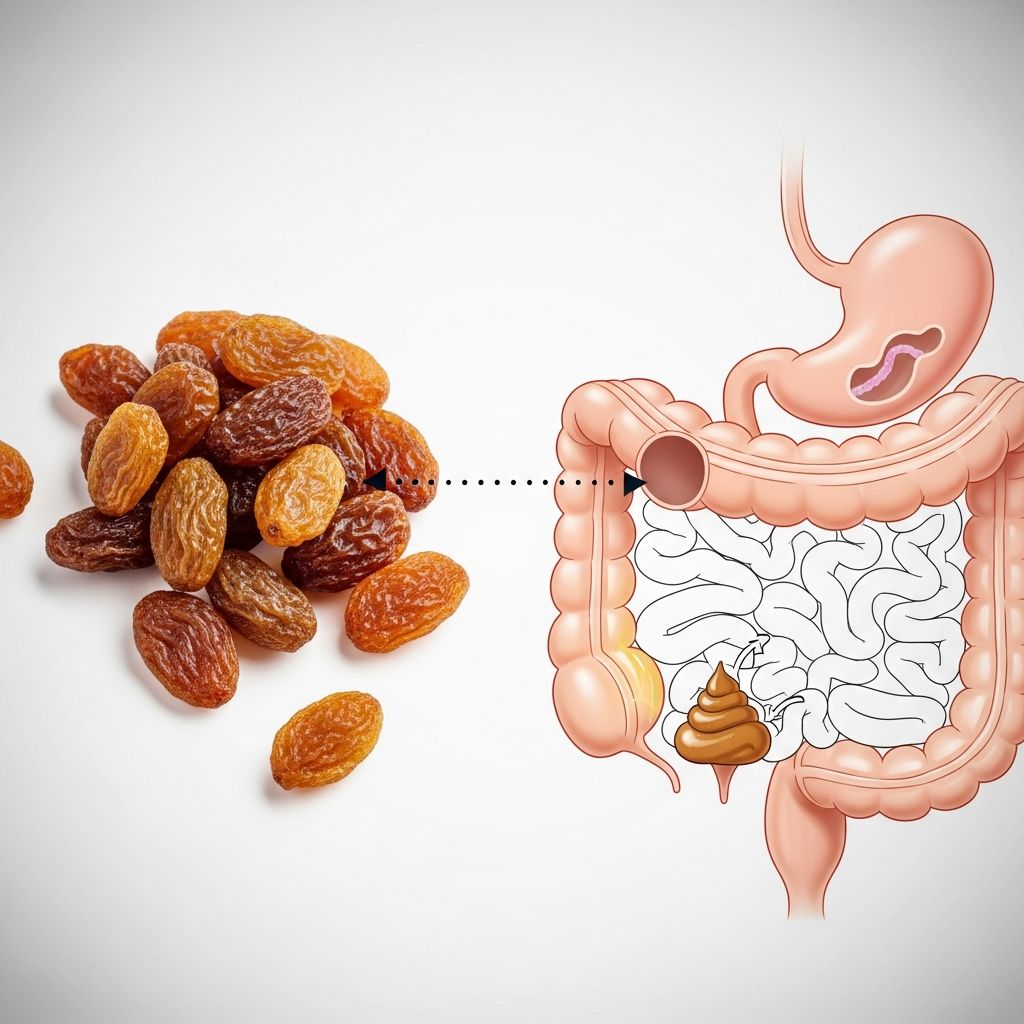 Discover if raisins can relieve constipation and boost digestion with their fiber, sorbitol, and tartaric acid content.