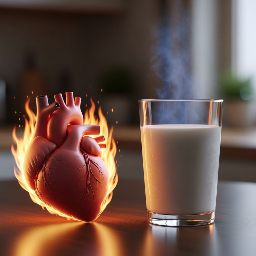 Uncover whether milk truly soothes heartburn or worsens GERD symptoms, backed by research and expert insights.