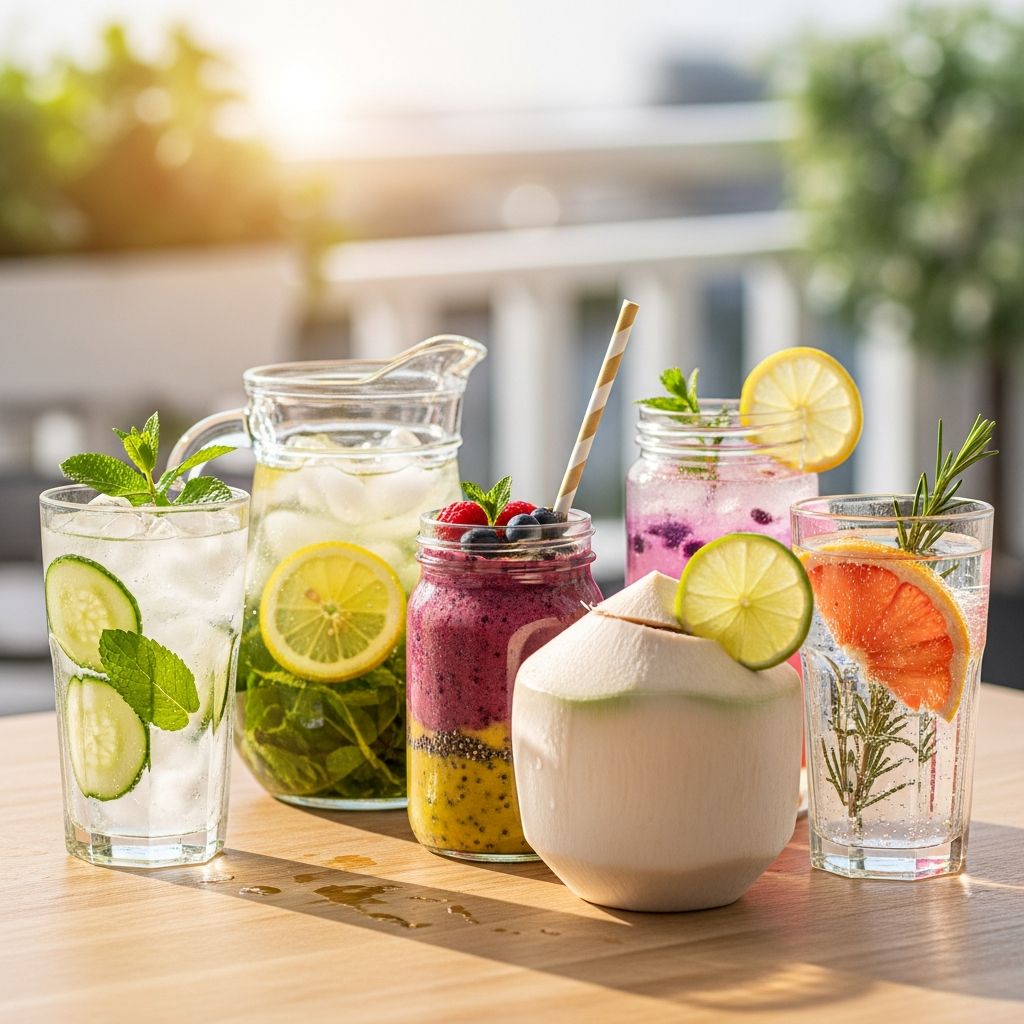 Stay refreshed and nourished with these delicious, nutrient-packed summer drink recipes designed for optimal hydration and health benefits.