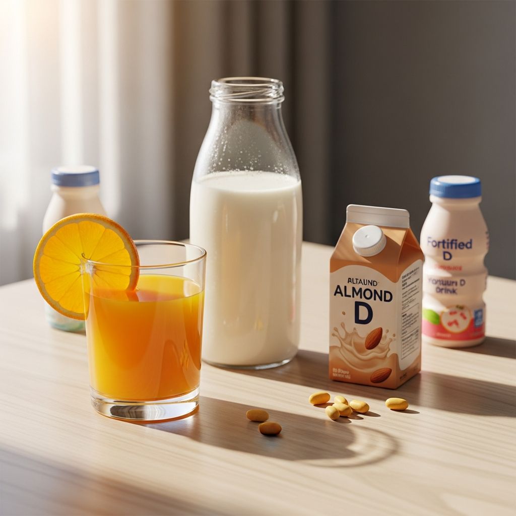 Boost your vitamin D intake with these nutrient-packed drinks that support bone health and immunity effortlessly.