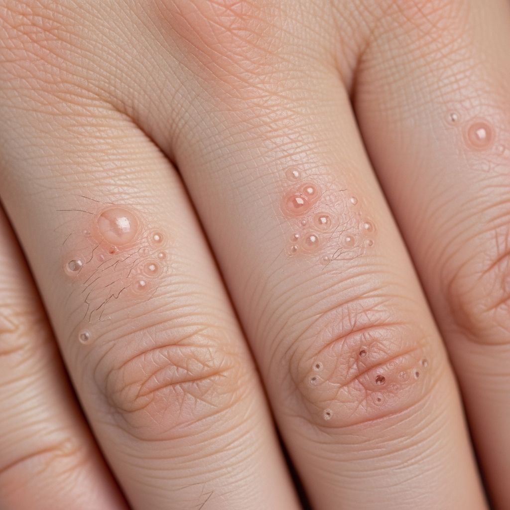 Understand dyshidrotic eczema: symptoms, causes, treatments, and management strategies for this itchy blistering skin condition.