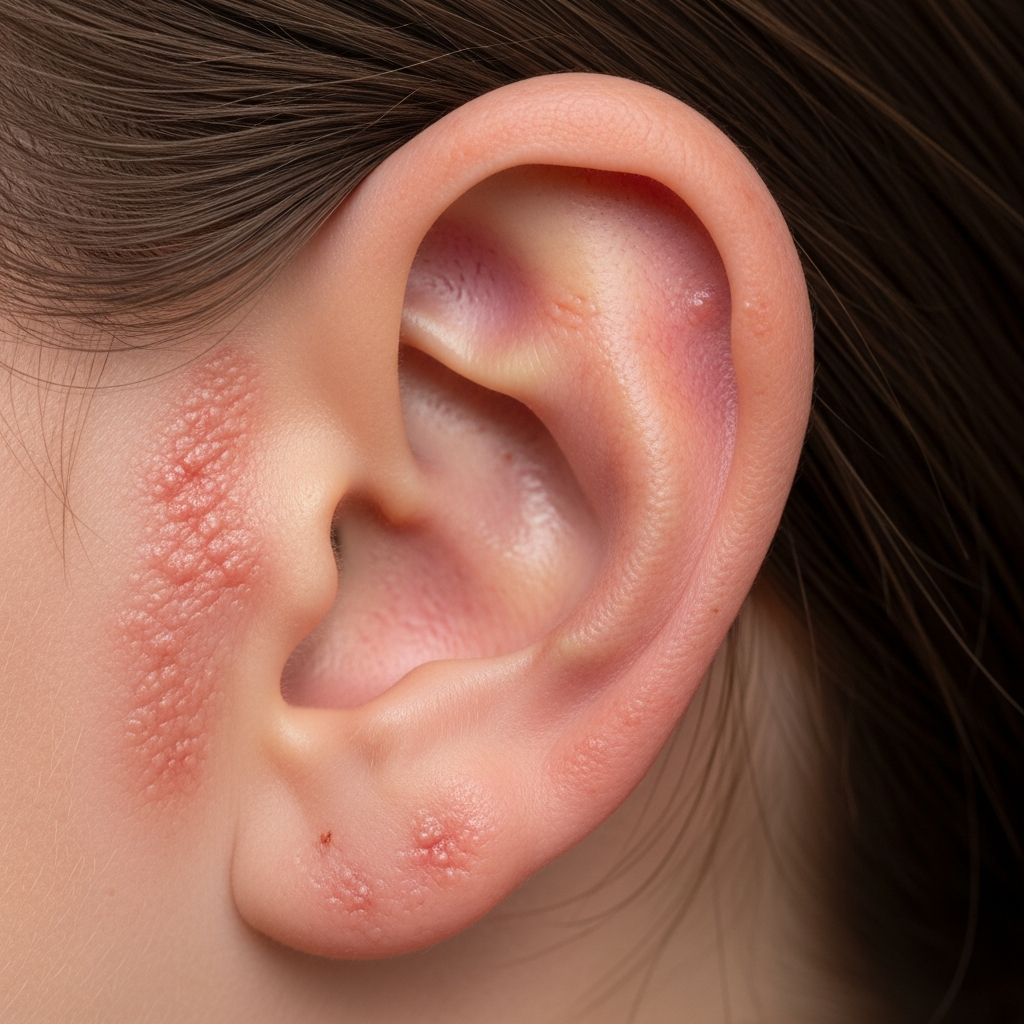 Comprehensive guide to common skin conditions affecting the ears, from eczema to skin cancers, with symptoms and management tips.