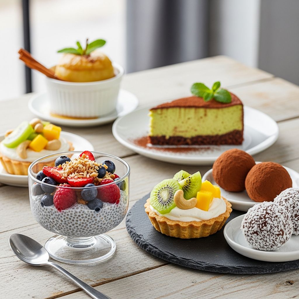 Discover 30 simple, nutritious vegan desserts that satisfy sweet cravings without compromising health or ethics.