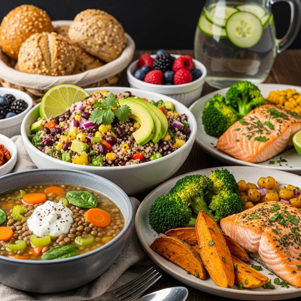 Boost your fiber intake with these simple, delicious high-fiber dinner recipes that are ready in under 30 minutes.
