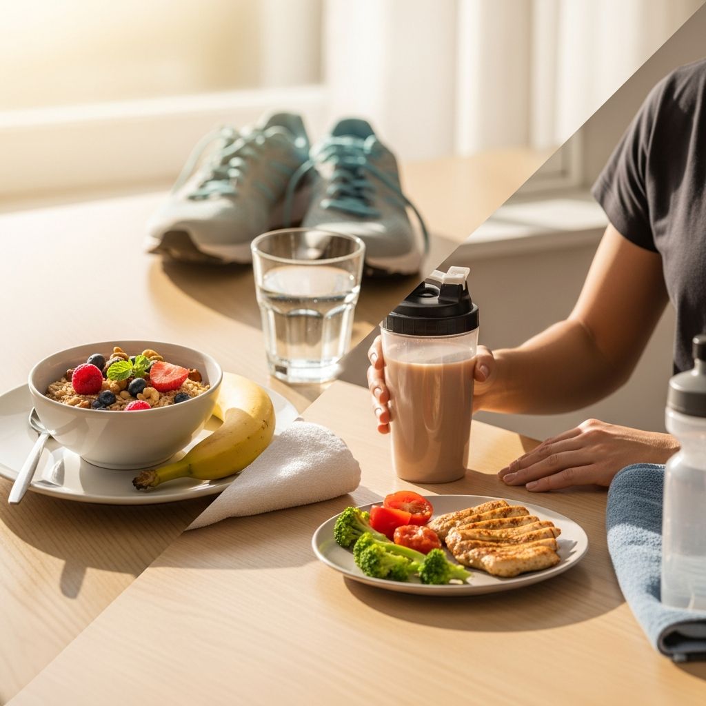 Discover the optimal timing and foods to eat before or after workouts for maximum fat loss and muscle recovery.