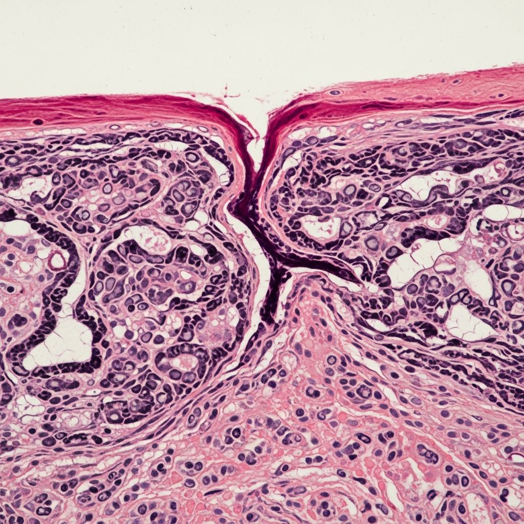 Comprehensive guide to the pathological mechanisms of elastosis perforans serpiginosa.