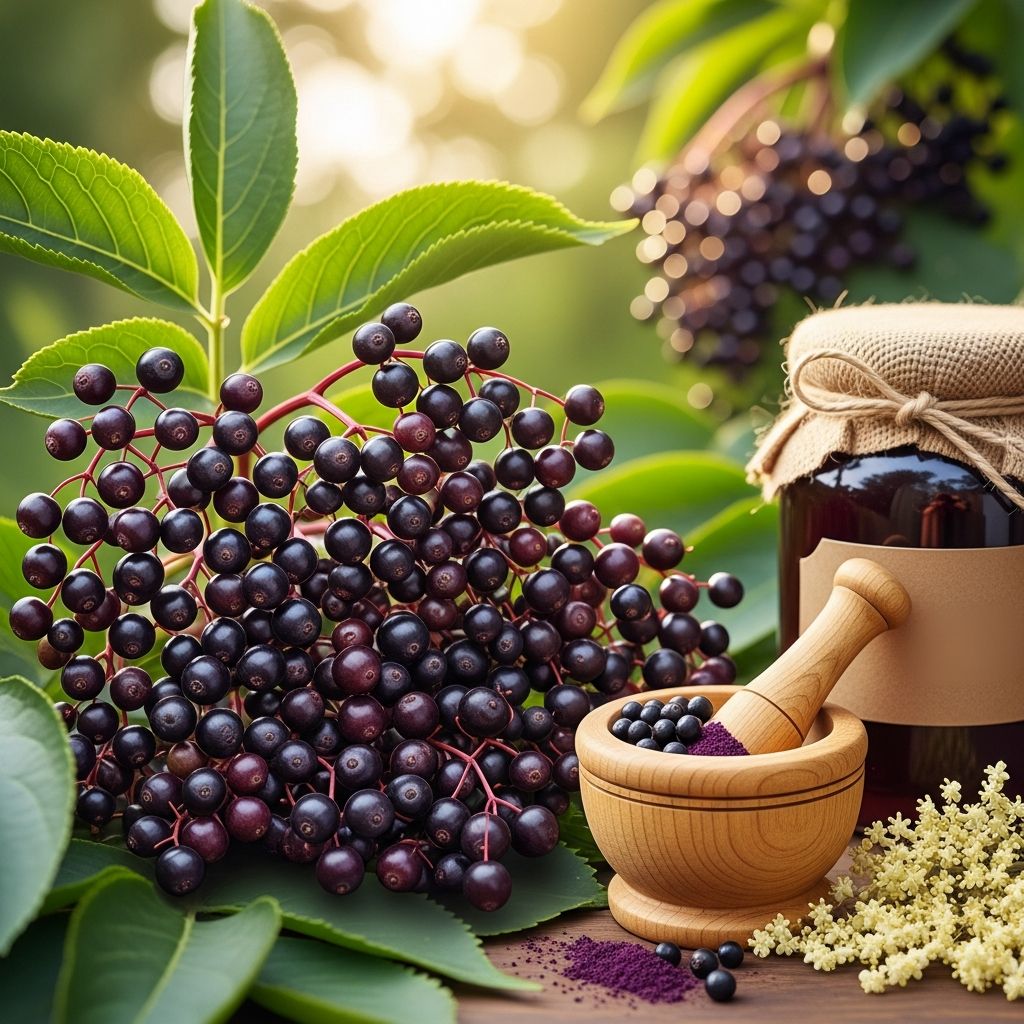 Discover the science-backed health benefits of elderberry for immunity, heart health, and more.