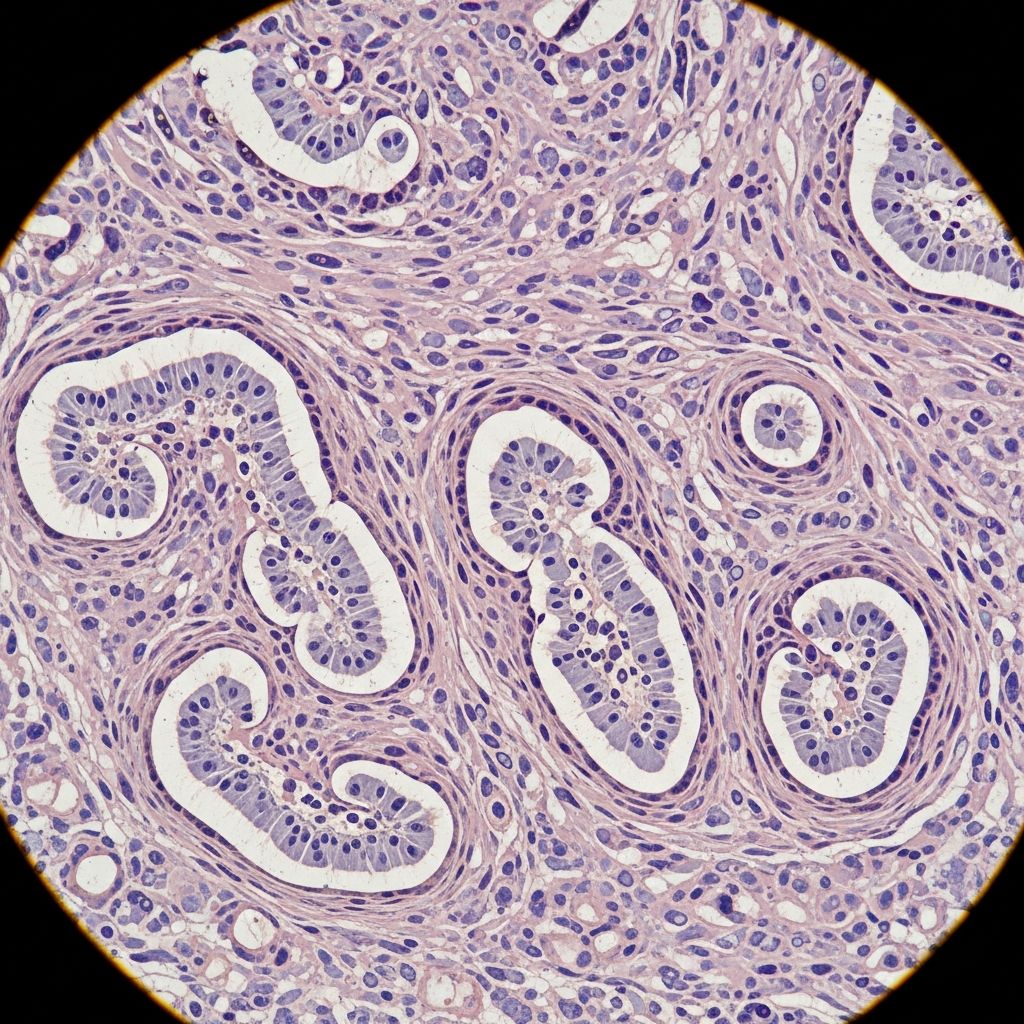 Comprehensive pathology overview of EMPSGC: rare eyelid tumor with neuroendocrine features and mucin production in elderly women.