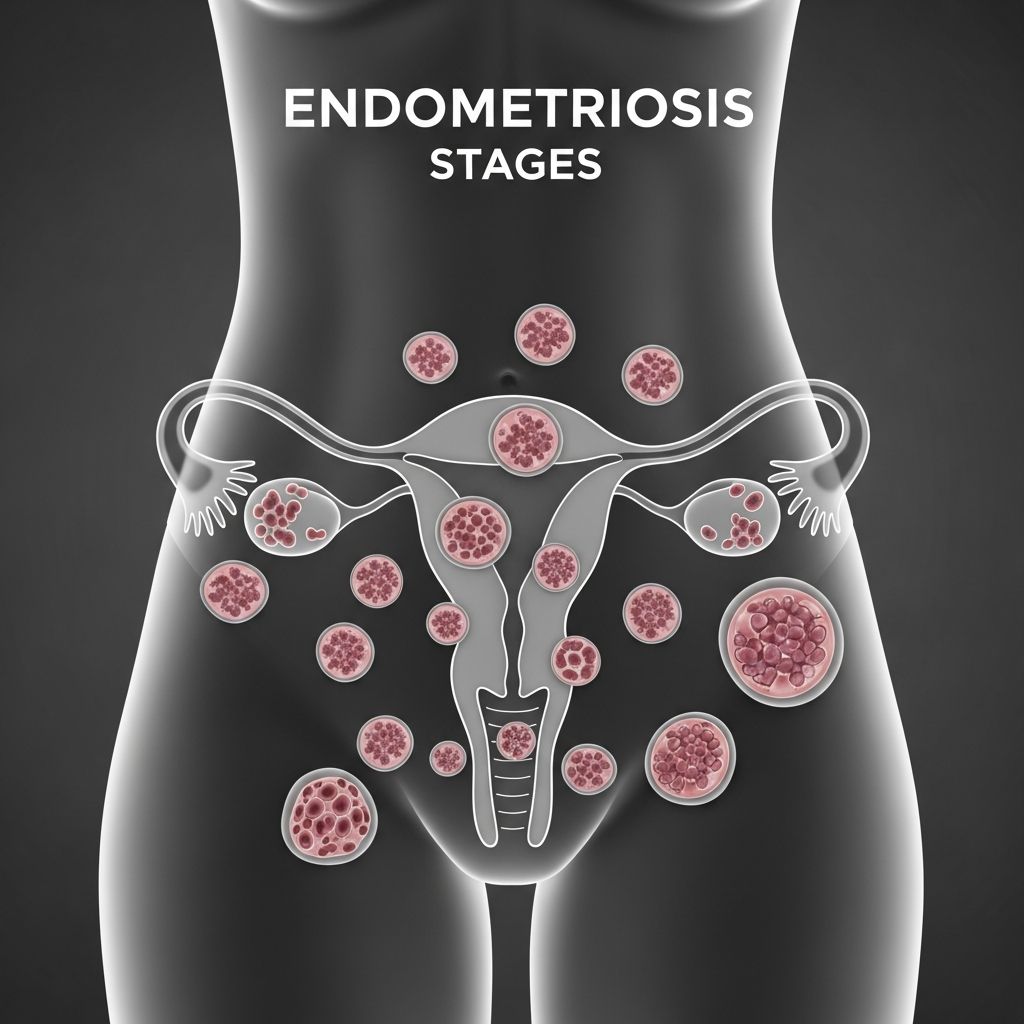 Understand the four stages of endometriosis, from minimal to severe, and how staging guides diagnosis and treatment options.