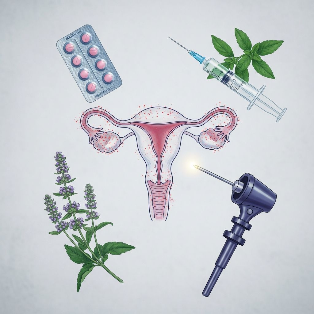 Comprehensive guide to managing endometriosis symptoms through medications, surgery, and emerging therapies for better quality of life.