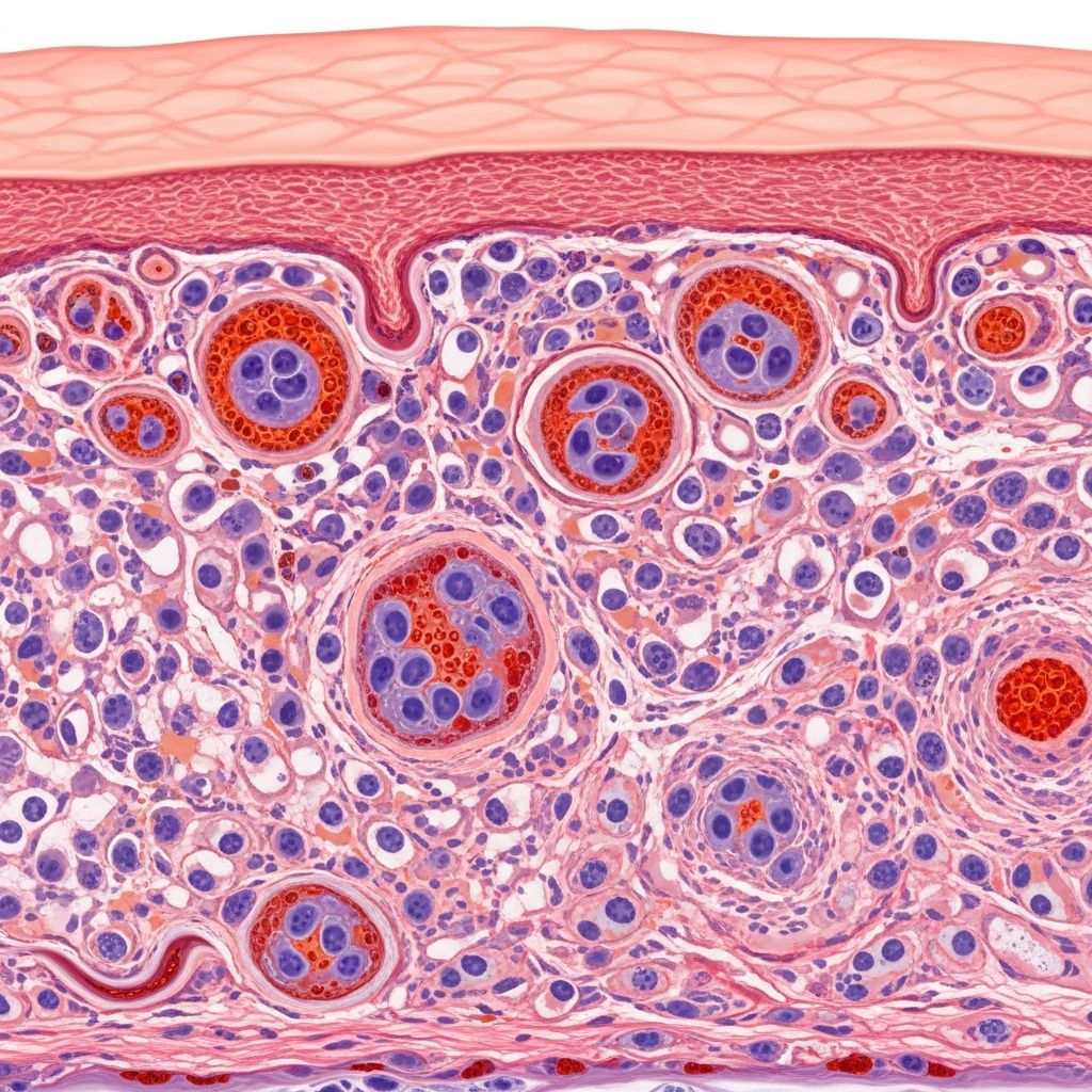 Rare skin eruption linked to blood cancers: clinical features, diagnosis, and management challenges.