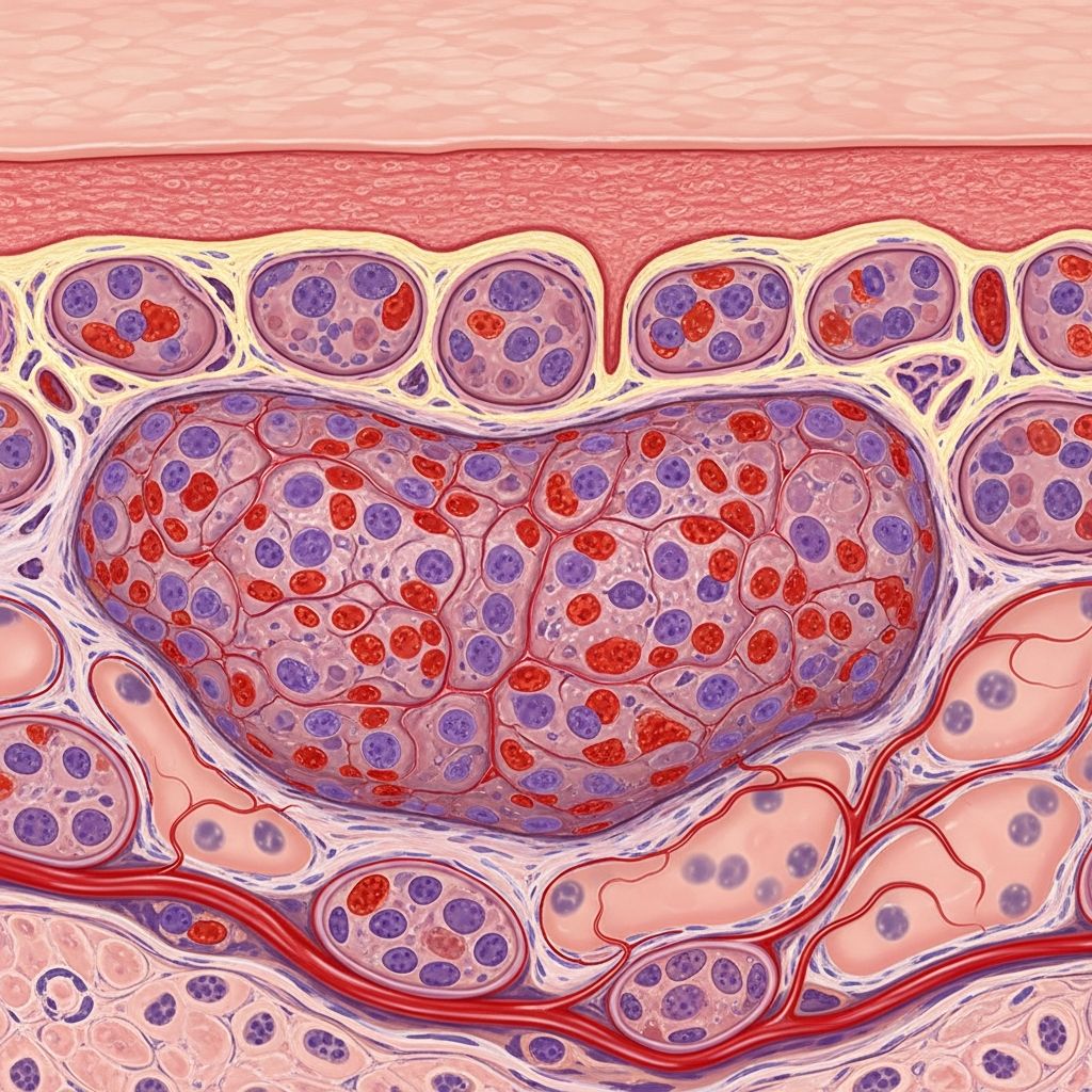 Eosinophilic Fasciitis Pathology Detailed pathology insights into eosinophilic fasciitis, a rare fibrosing disorder with inflammation of deep fascia and eosinophil infiltration.