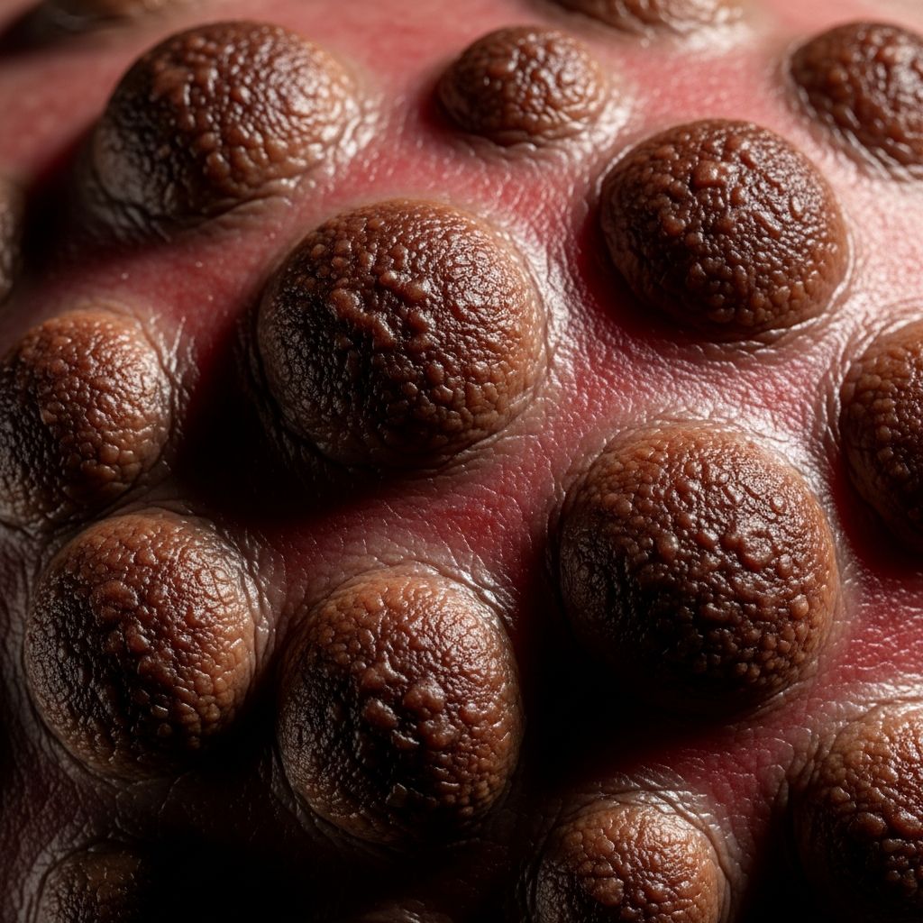 Comprehensive pathology of epidermodysplasia verruciformis: histology, clinical features, and malignant potential.