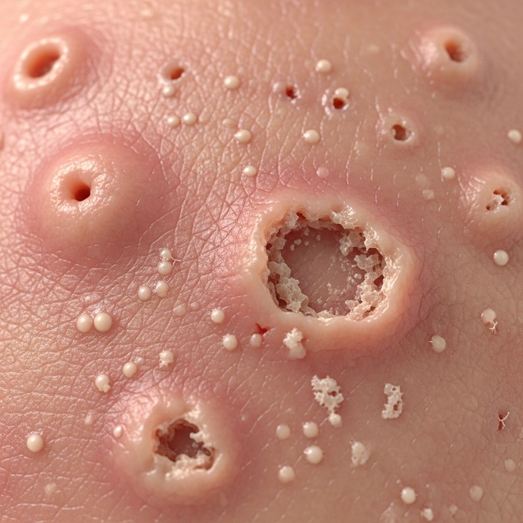 Rare autoimmune blistering disorder causing fragile skin, tense blisters, and scarring from type VII collagen autoantibodies.