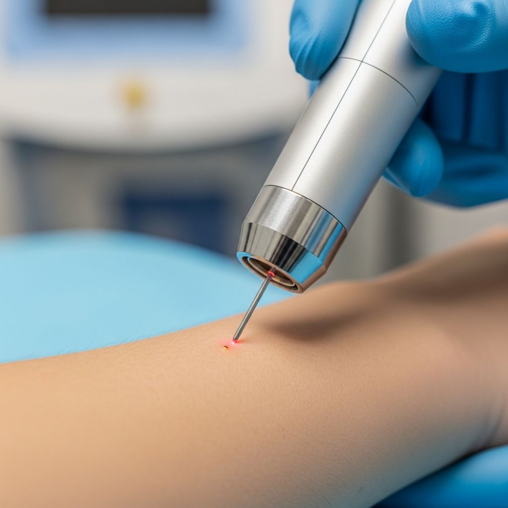 Advanced ablative laser therapy for skin rejuvenation, wrinkle reduction, scar treatment, and pigmentation correction.