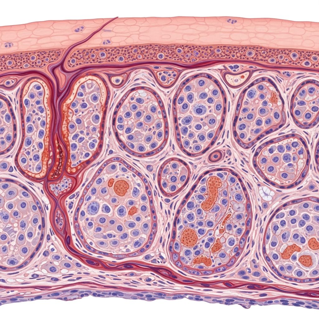 Comprehensive pathology of erythema nodosum: from clinical features to histopathology and differential diagnosis.