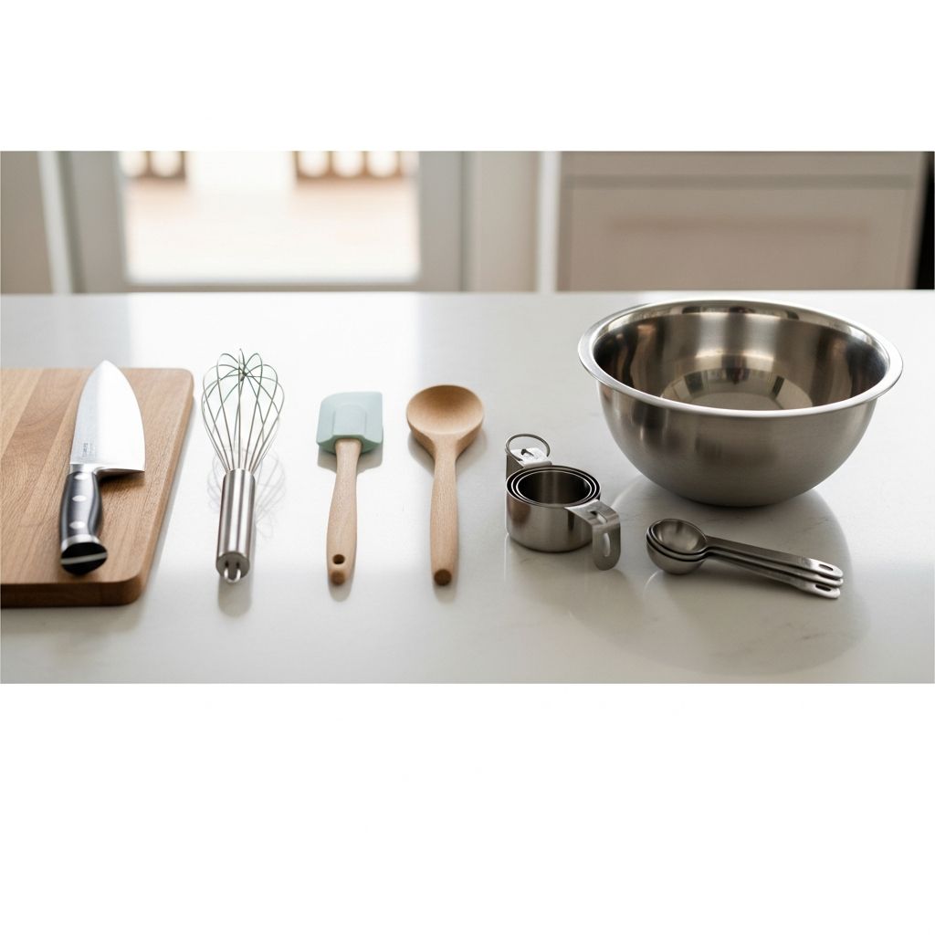 Equip your kitchen with must-have tools to make cooking simple, safe, and enjoyable for beginners.