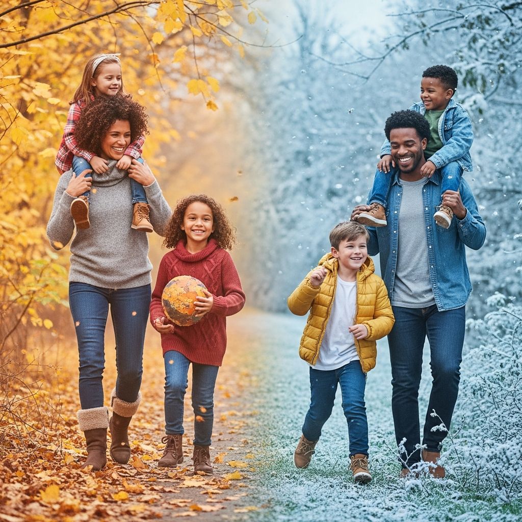 Discover fun, seasonal family workout ideas to keep everyone active and healthy year-round, from winter snow play to summer adventures.