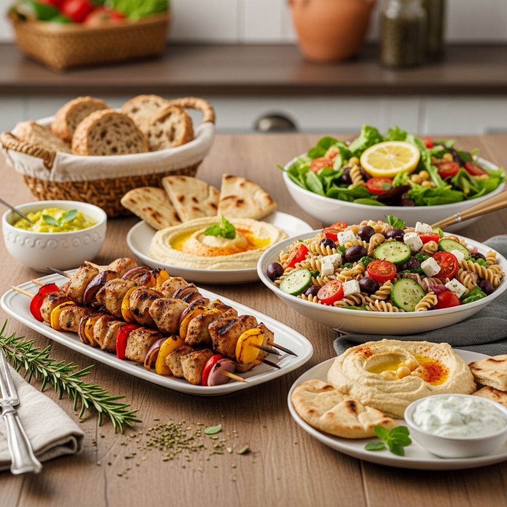 Delicious, nutritious Mediterranean dinners that the whole family will love—easy, healthy meals packed with flavor and wholesome ingredients.