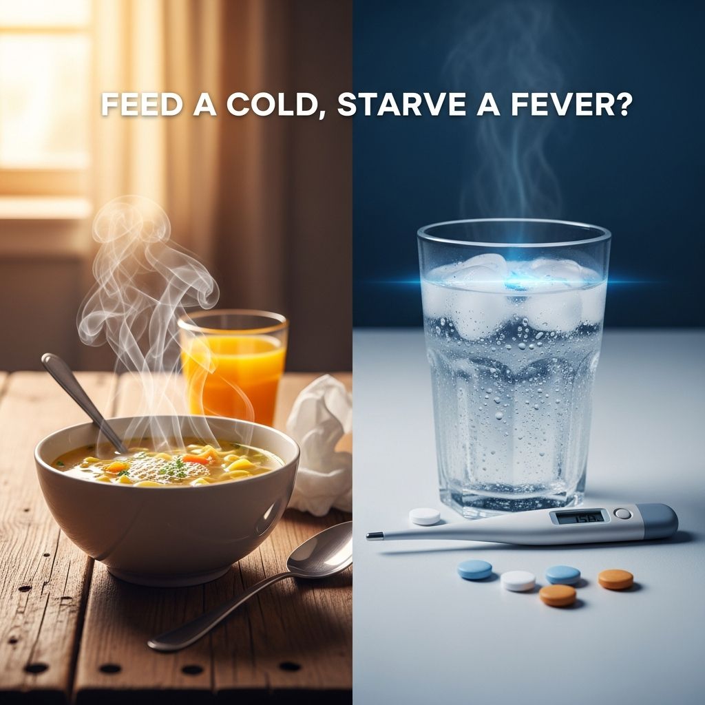 Unpacking the age-old adage: Does feeding a cold and starving a fever hold up to modern science?