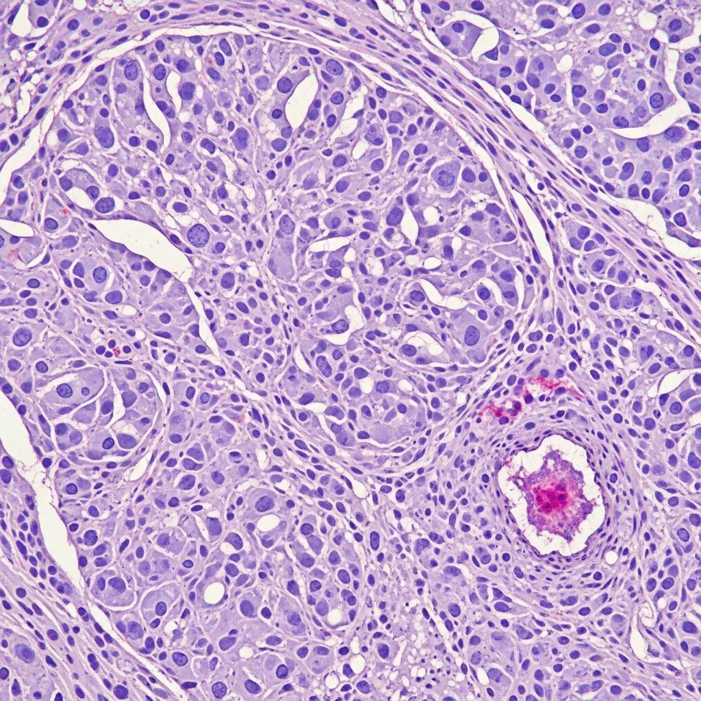 Comprehensive overview of fibrosarcoma pathology, including clinical features, histopathology, diagnosis, and management strategies.