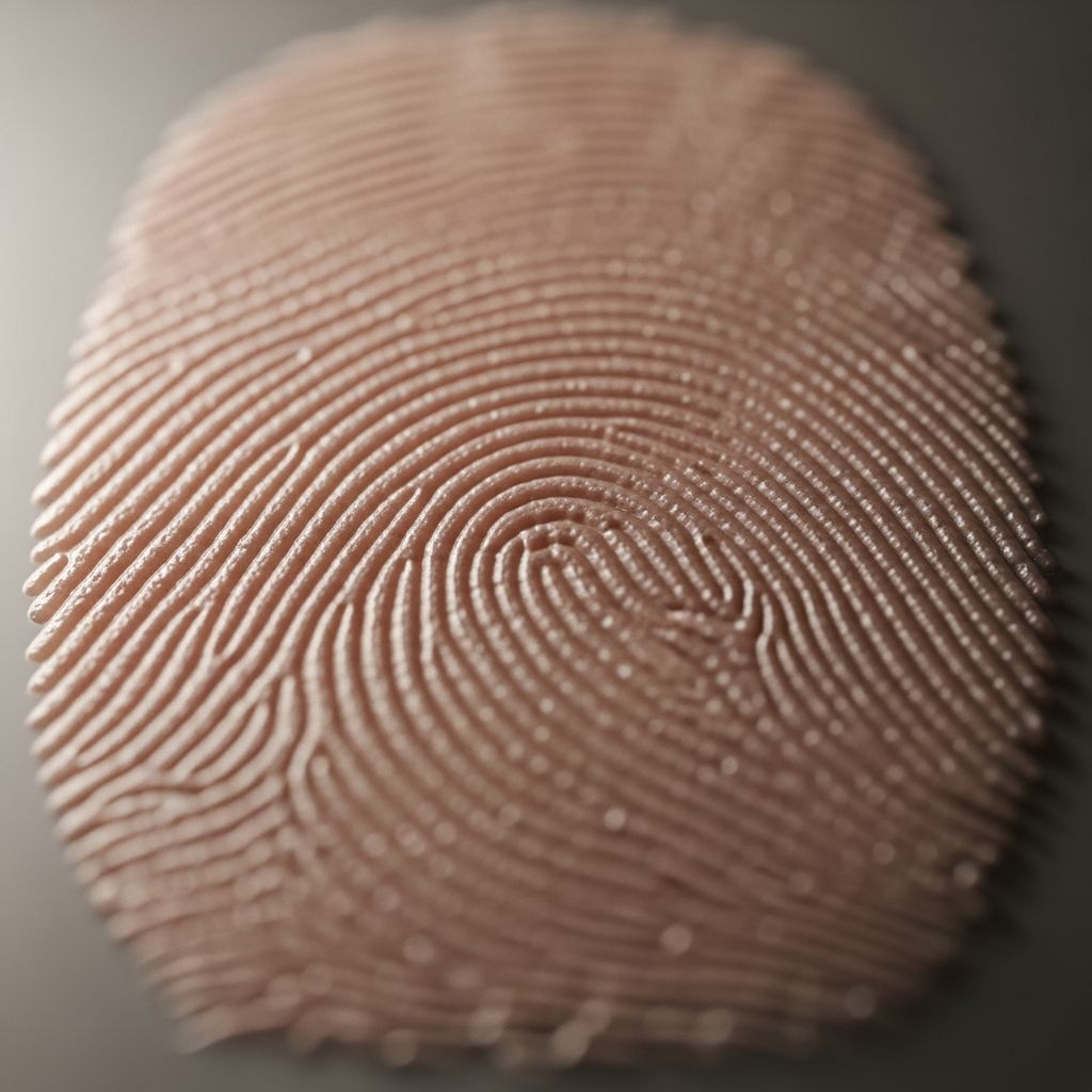 Exploring the formation, structure, and clinical significance of fingerprints in dermatology and identification.