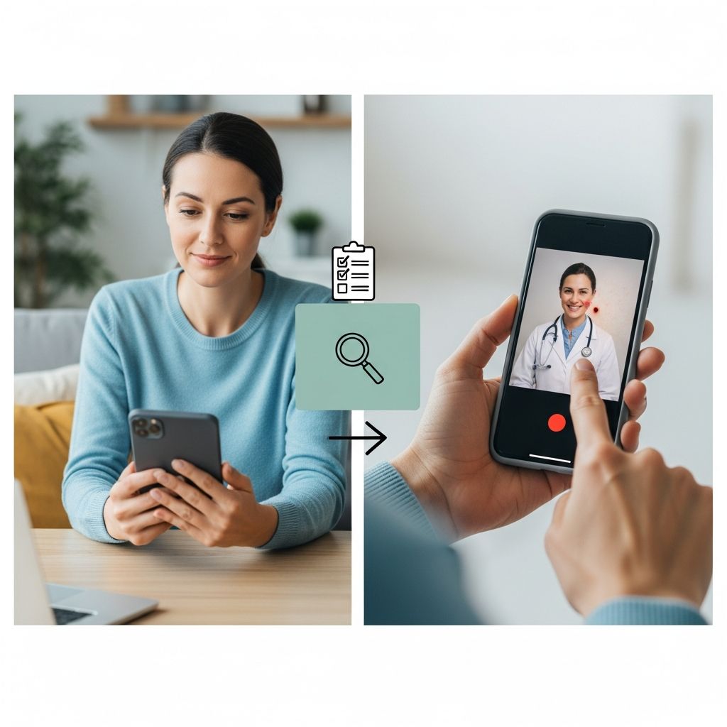 Maximize your teledermatology visit with these essential preparation tips for clear communication and effective skin care advice from experts.