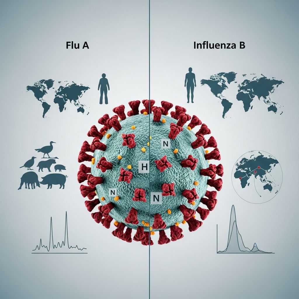Understand the differences between flu A and flu B, from symptoms and severity to prevention strategies for better protection this flu season.