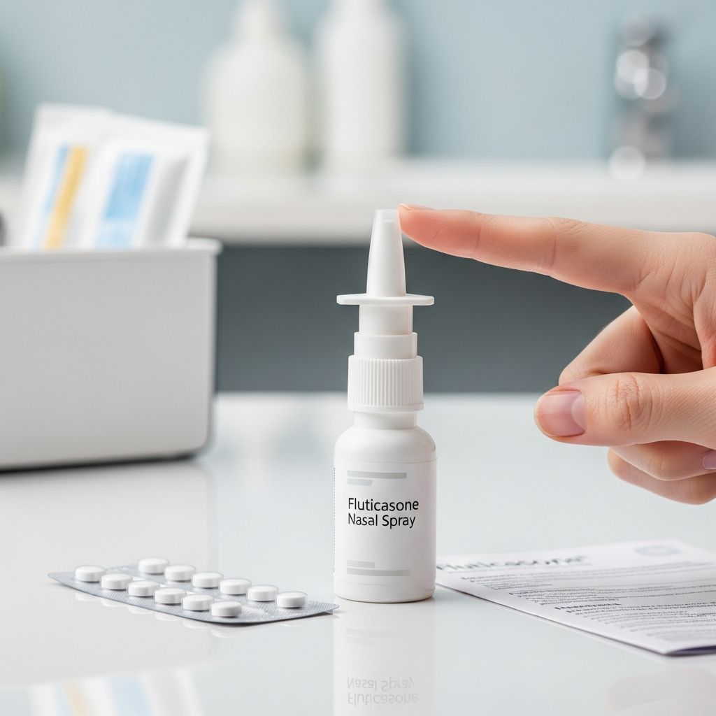 Complete guide to fluticasone nasal sprays: treatment options, proper use, and safety information.