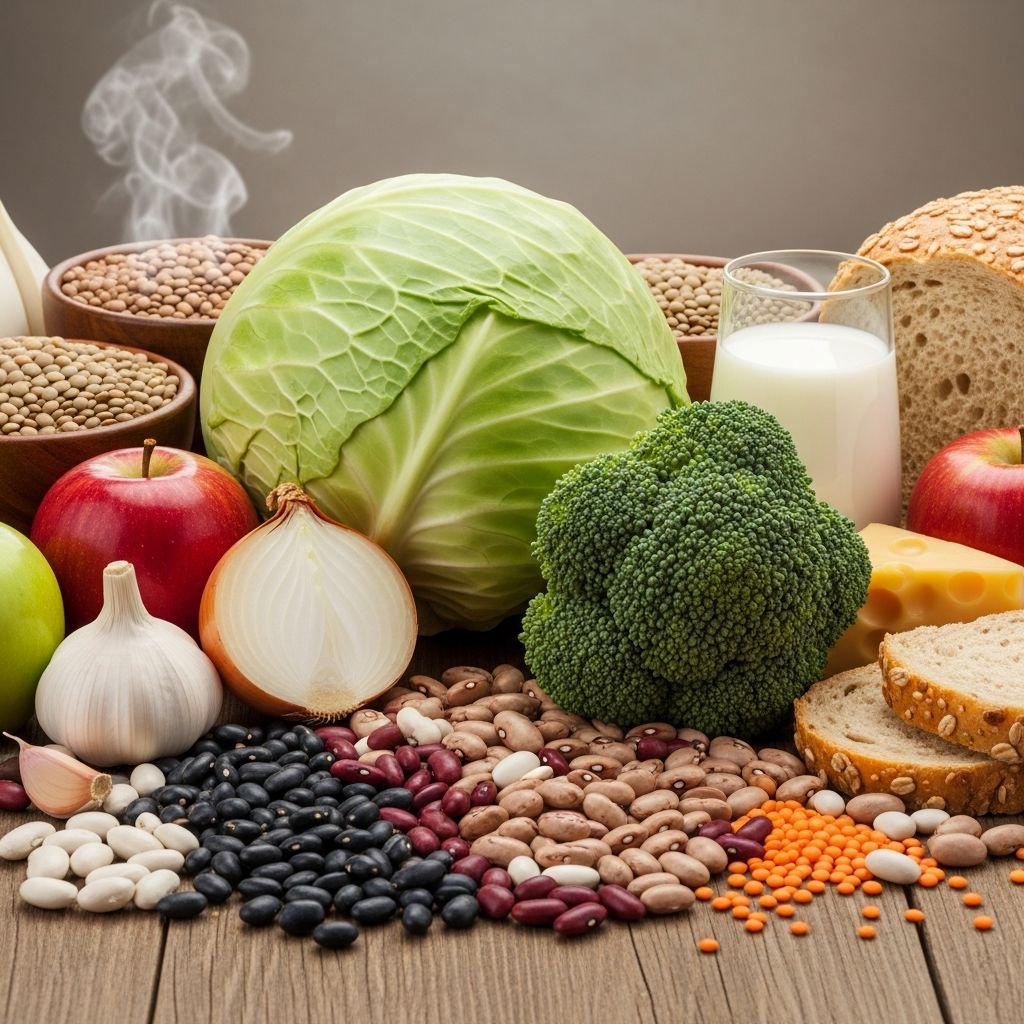 Discover which foods cause gas and bloating, and learn strategies to manage digestive discomfort effectively.