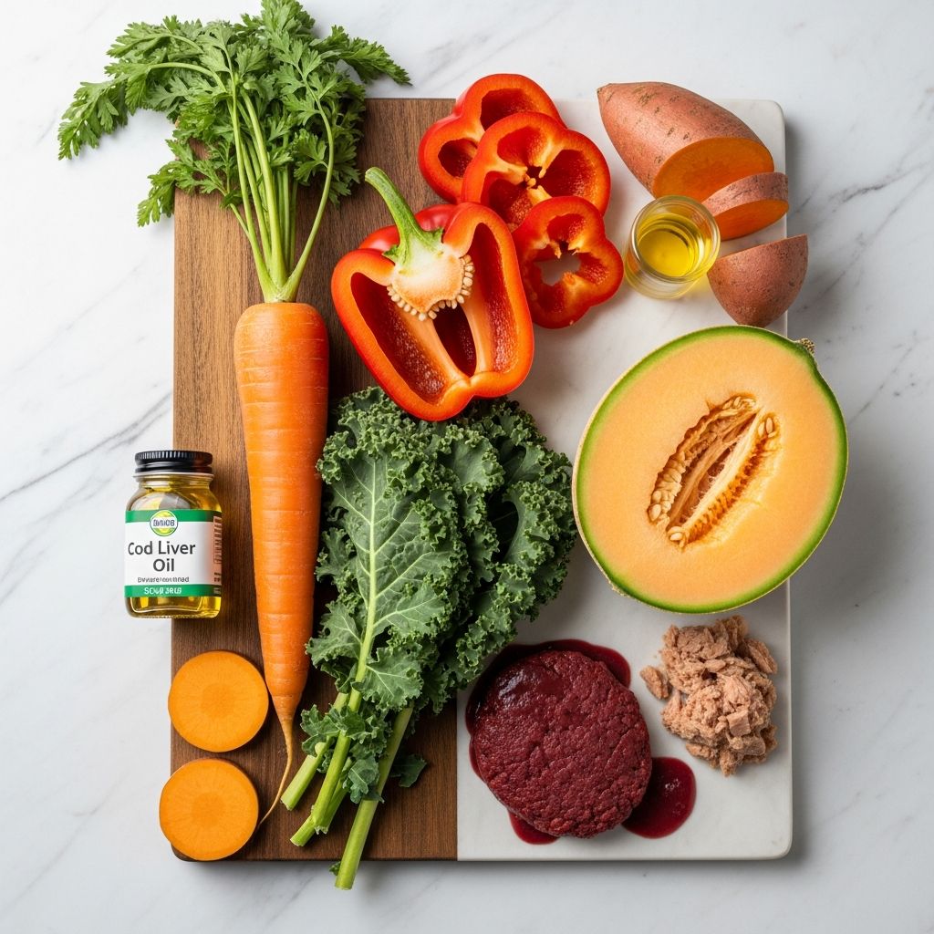 Discover nutrient-packed foods that surpass sweet potatoes in vitamin A content for optimal eye health and immunity.