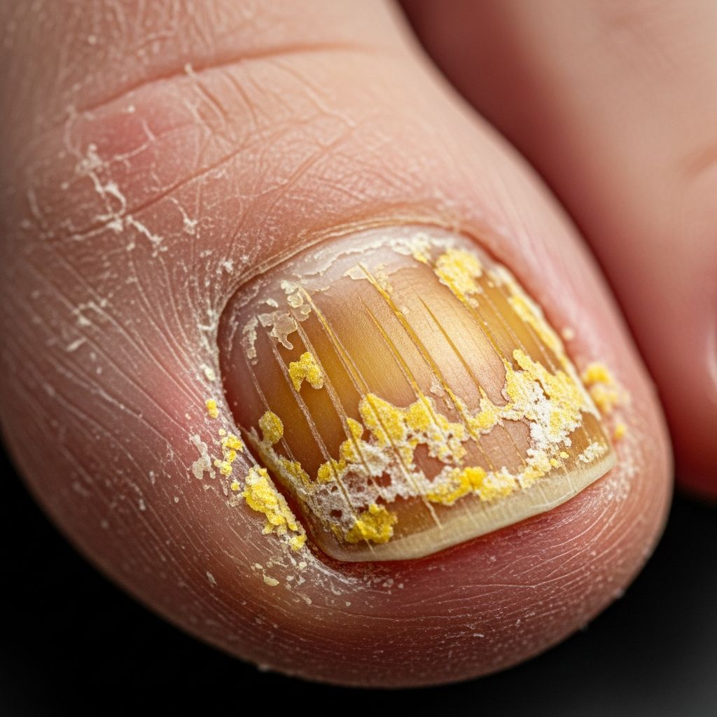 Comprehensive guide to onychomycosis: causes, symptoms, diagnosis, and effective treatments for fungal nail infections.