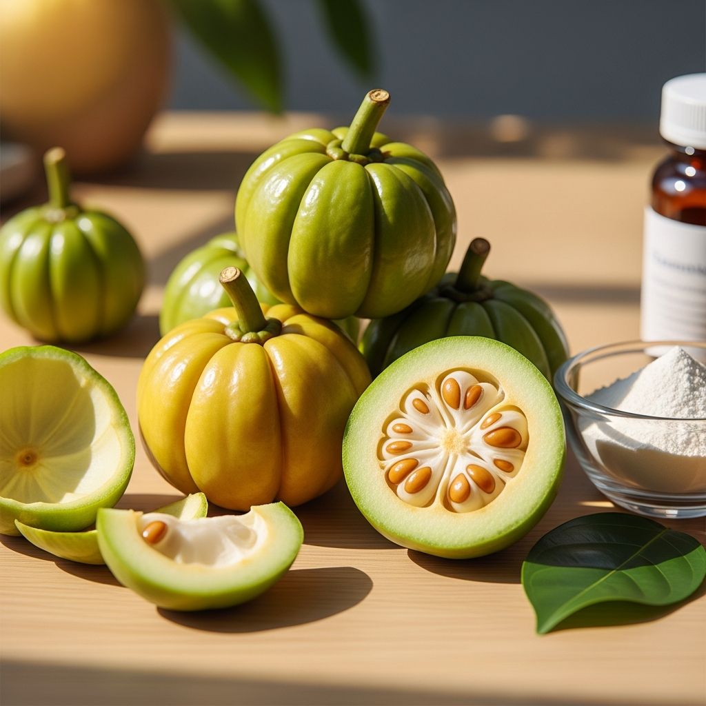 Discover the potential benefits, risks, dosage guidelines, and scientific evidence on Garcinia cambogia for weight loss and health.