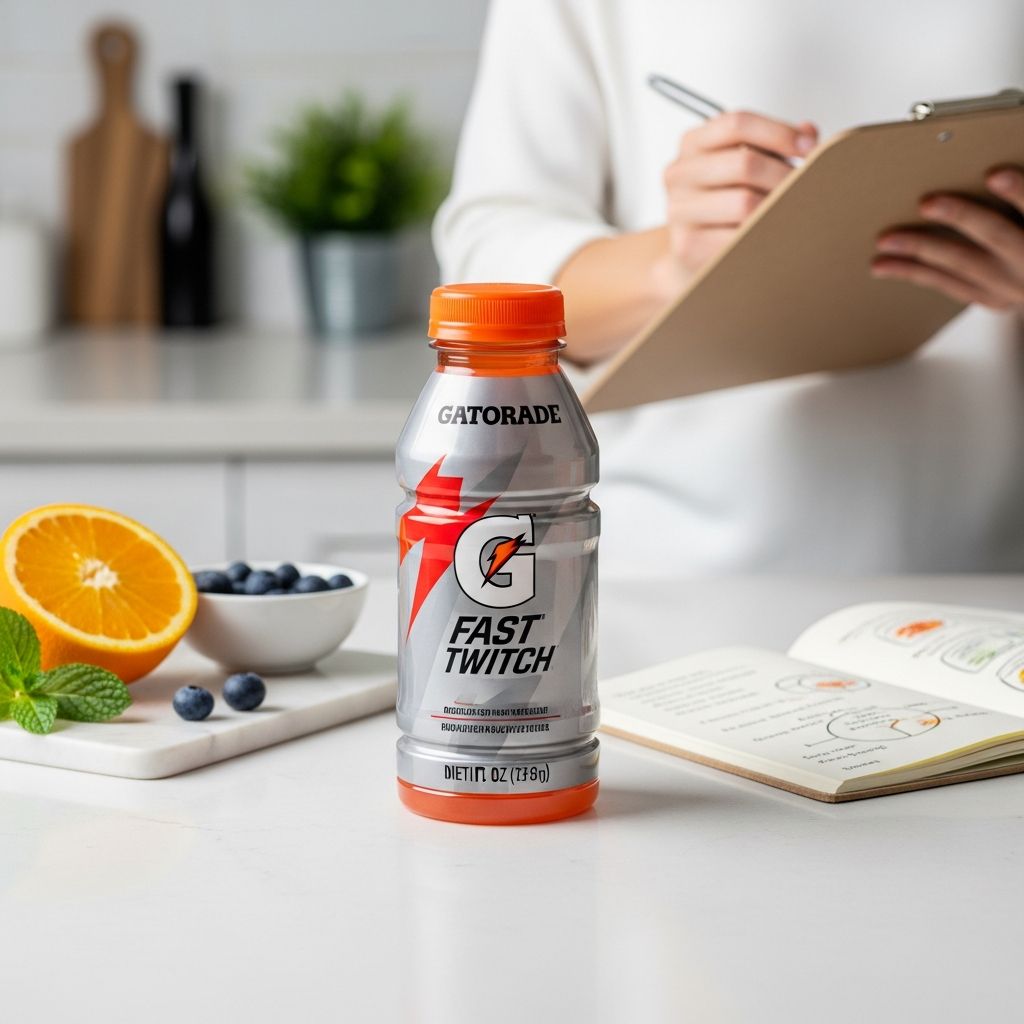 A registered dietitian evaluates Gatorade's new Fast Twitch caffeinated energy drink mix: ingredients, benefits, and who should drink it.